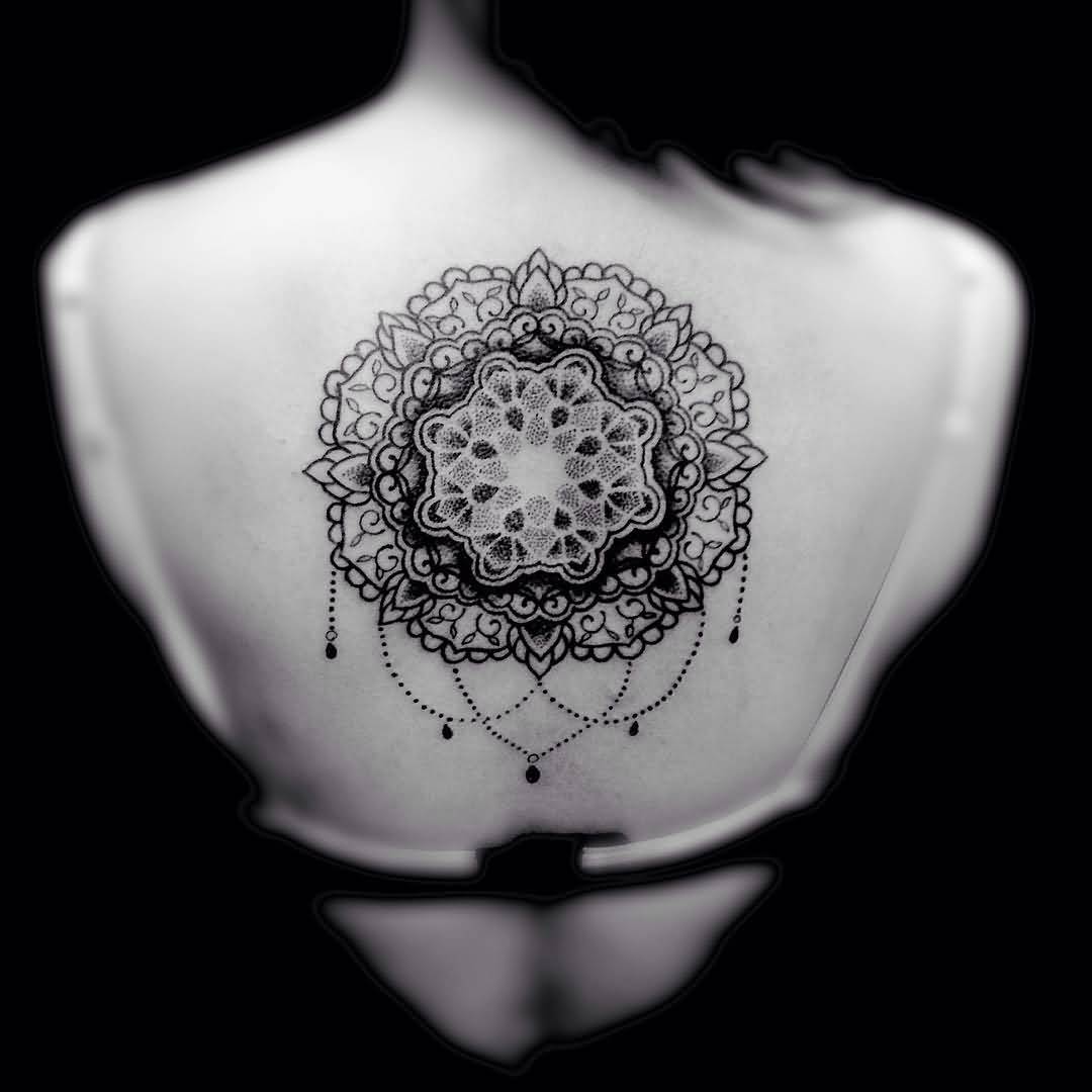 Lotus Mandala Back Tattoo - Ace Tattooz